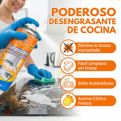 B -  ESPUMA ANTI GRASA NARANJA