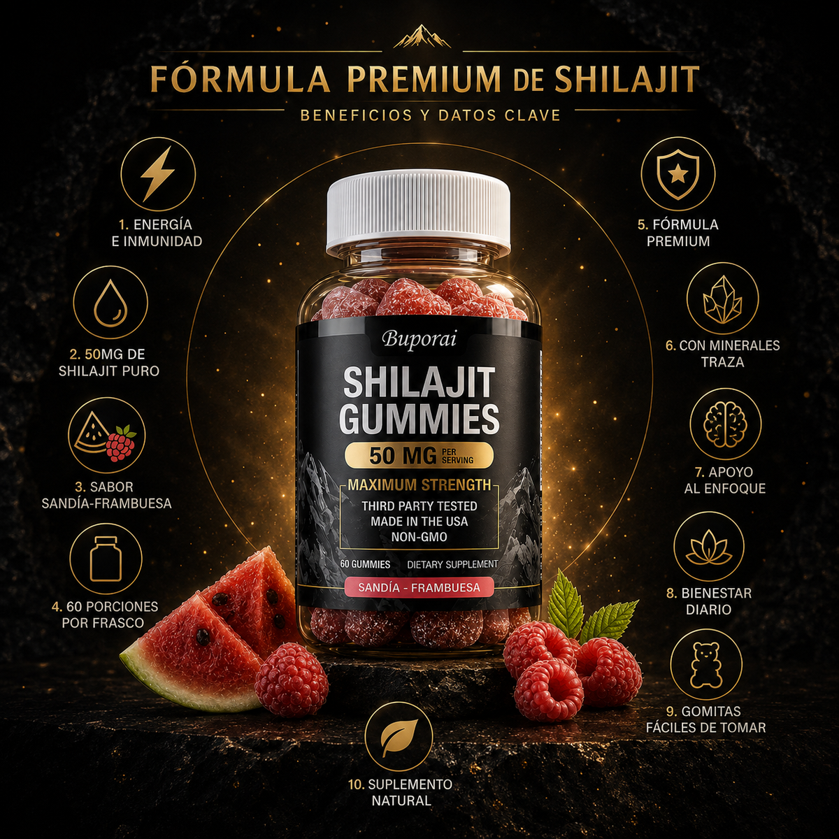 Shilajit Gomitas