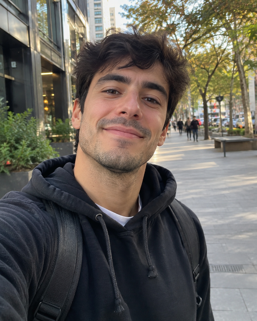 Oscar Mendoza, 25 años